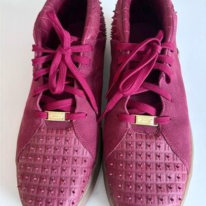 Nike LeBron 12 EXT Rubber City Burgundy Team Red Gum Sole Size 11.5 Rare